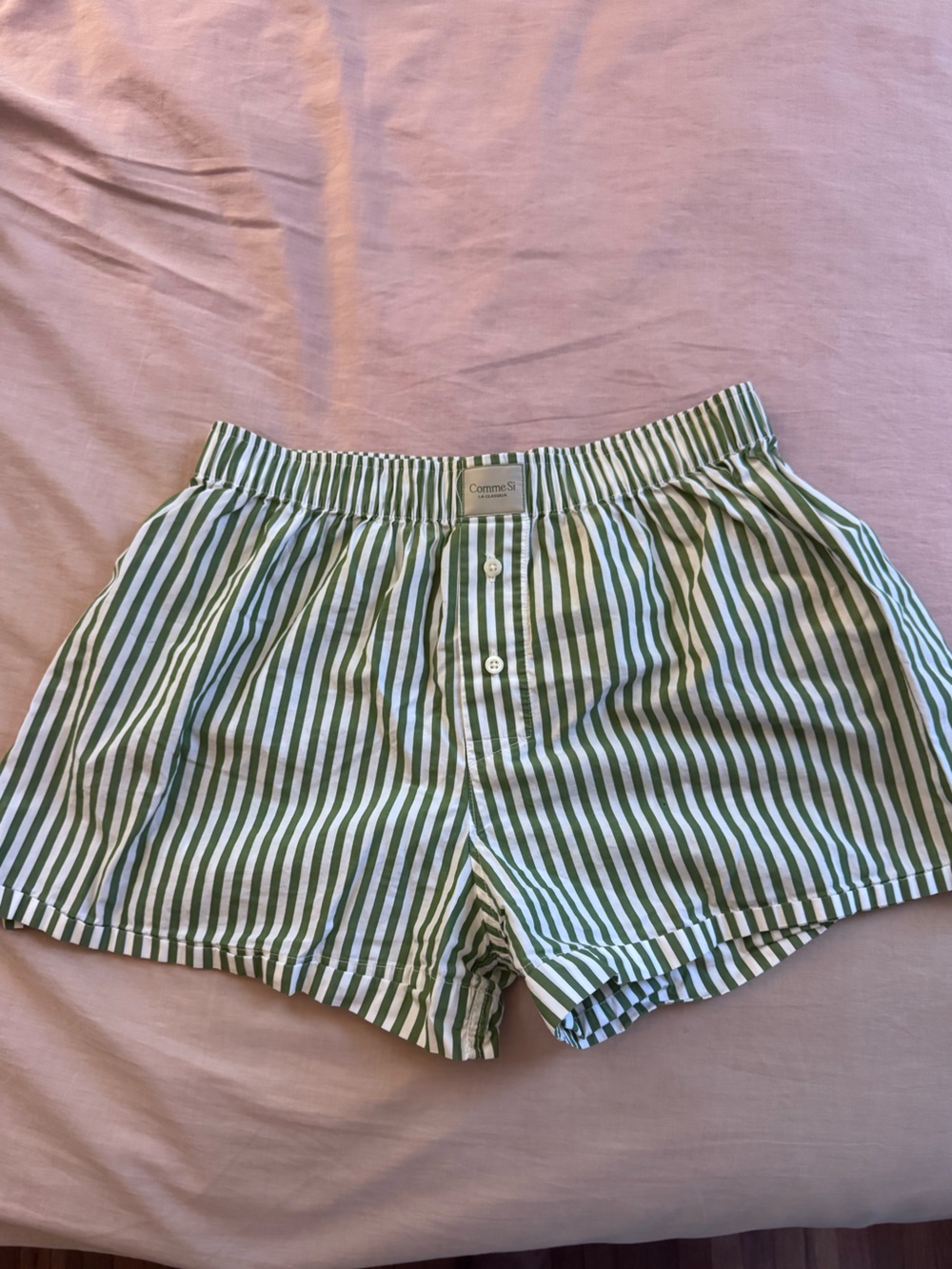 Comme Si La Classica Martini Stripe boxer short